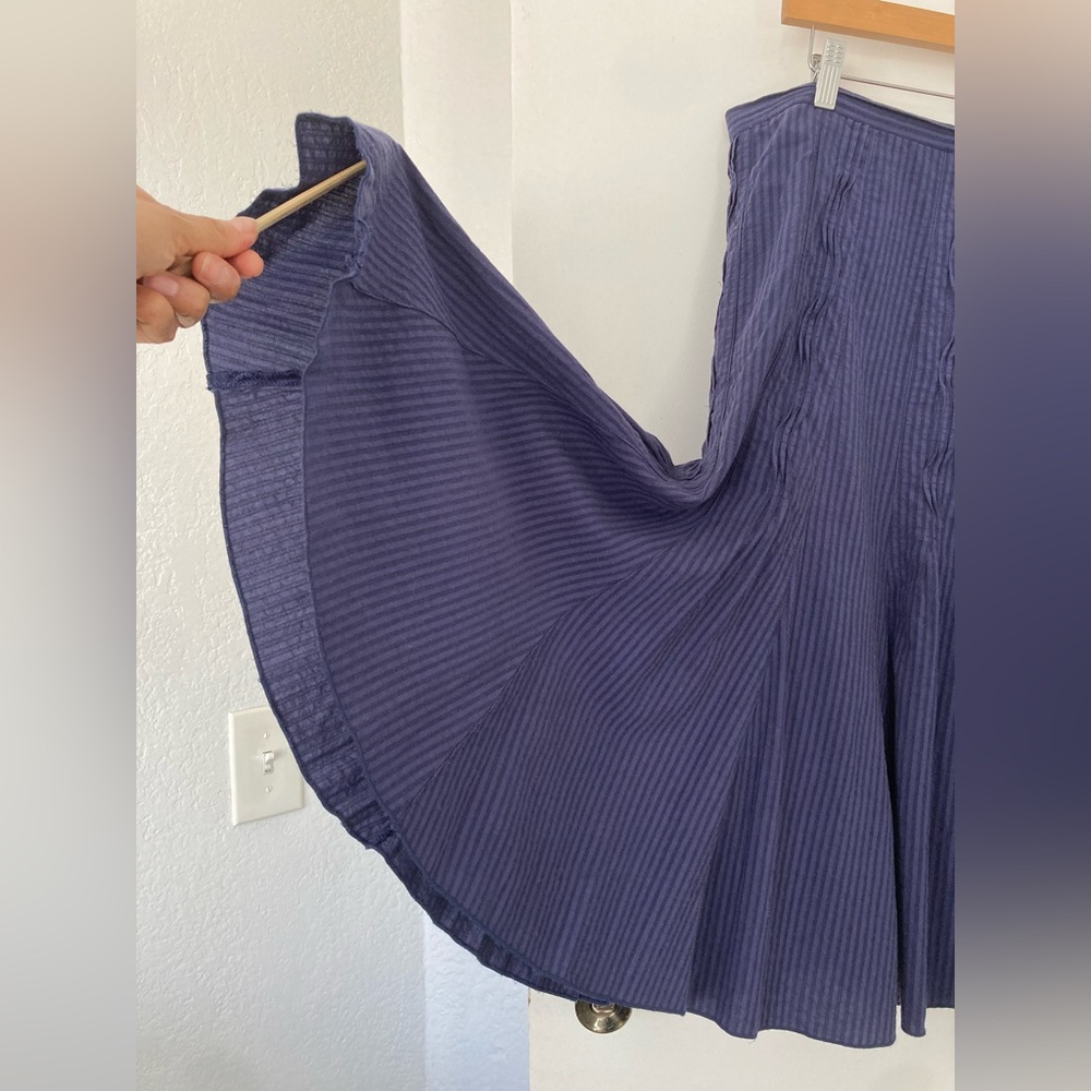 Coldwater Creek A-Line Skirt in Deep Purple - Picture 4 of 6